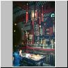 Hong Kong Island -  Altar und Opfergaben im Man Mo Tempel in Sheung Wan