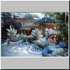 Hong Kong Island -  Repulse Bay, eine Drachenfigur im Tin Hau Tempel