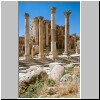 Jerash - das Nymph&auml;um (monumentaler Brunnentempel)