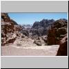 Petra - in der N&auml;he von Al Deir, Blick Richtung Wadi Araba