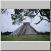 Chichen Itza - Pyramide des Kukulcan, Nordseite