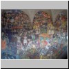 Mexiko City - Wandmalereien (Murales) mit Szenen aus Mexikos Geschichte im Nationalpalast