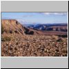 Fish River Canyon - unterwegs zwischen Main Viewpoint und Start Viewpoint im Norden, Blick in den Canyon
