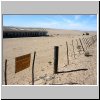 Kolmanskop - Zaun um das Diamantensperrgebiet