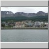 Ushuaia (Feuerland) - Blick auf die Stadt vom Beagle-Kanal aus