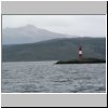 Feuerland - Leuchtturm Les Eclaireurs auf einer Insel im Beagle-Kanal &ouml;stlich von Ushuaia