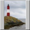 Feuerland - Leuchtturm Les Eclaireurs auf einer Insel im Beagle-Kanal &ouml;stlich von Ushuaia