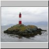 Feuerland - Leuchtturm Les Eclaireurs auf einer Insel im Beagle-Kanal &ouml;stlich von Ushuaia