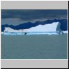 Lago Argentino - Schiffsausflug, Eisberge in Brazo Upsala