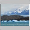 Lago Argentino - im Hintergrund der Upsala-Gletscher
