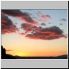 Pucon � Sonnenuntergang am Villarrica See