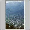 Zakopane - Blick vom Hausberg Gubalówka nach Süden auf die Stadt und das Tatra-Gebirge