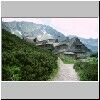 Schutzhütte im Tal Dolina Pieciu Stawów Polskich (Tal der Fünf Polnischen Teiche) am Przedni Staw (Vorderer Teich)