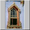 Bangkok - Wat Benchamabopitr (Marmortempel), ein Fenster des Bots